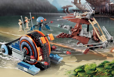LEGO Set-Wookiee Attack-Star Wars / Star Wars Episode 3-7258-1-Creative Brick Builders